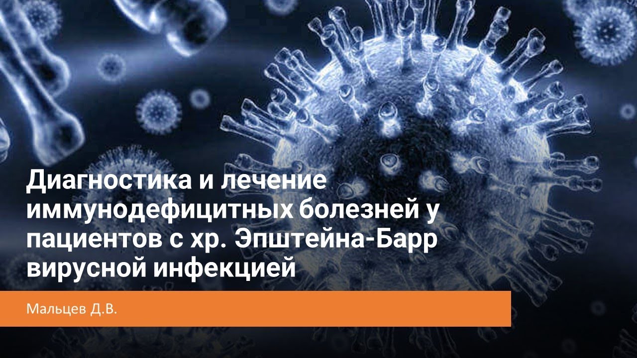 Диагностика и лечение иммунодефицитных болезней у пациентов с хр. Эпштейна-Барр вирусной инфекцией