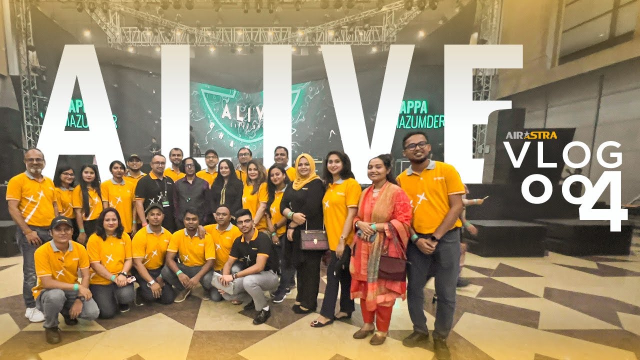 An evening to remember || The Alive Experience X Air Astra || Vlog 004 || MobileVlog