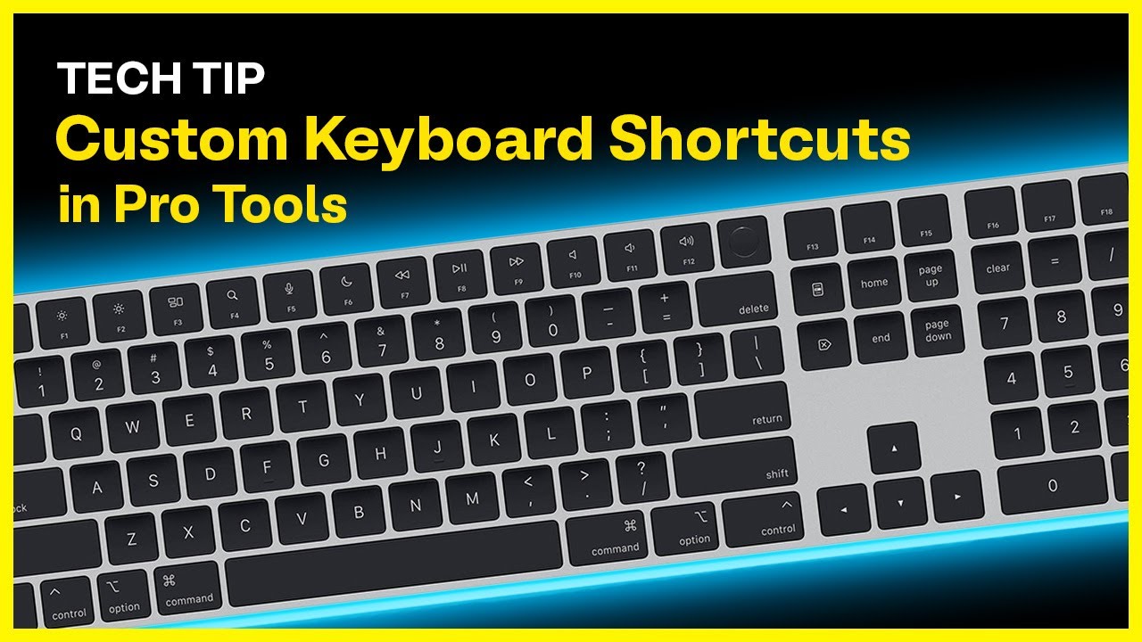Custom Keyboard Shortcuts in Pro Tools are game changer!