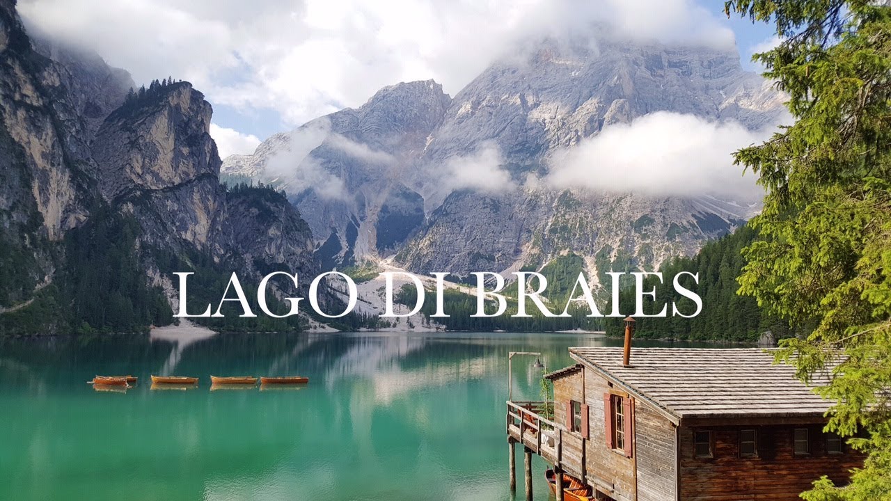 LAGO DI BRAIES, PRAGSER WILDSEE - DOLOMITES ITALY