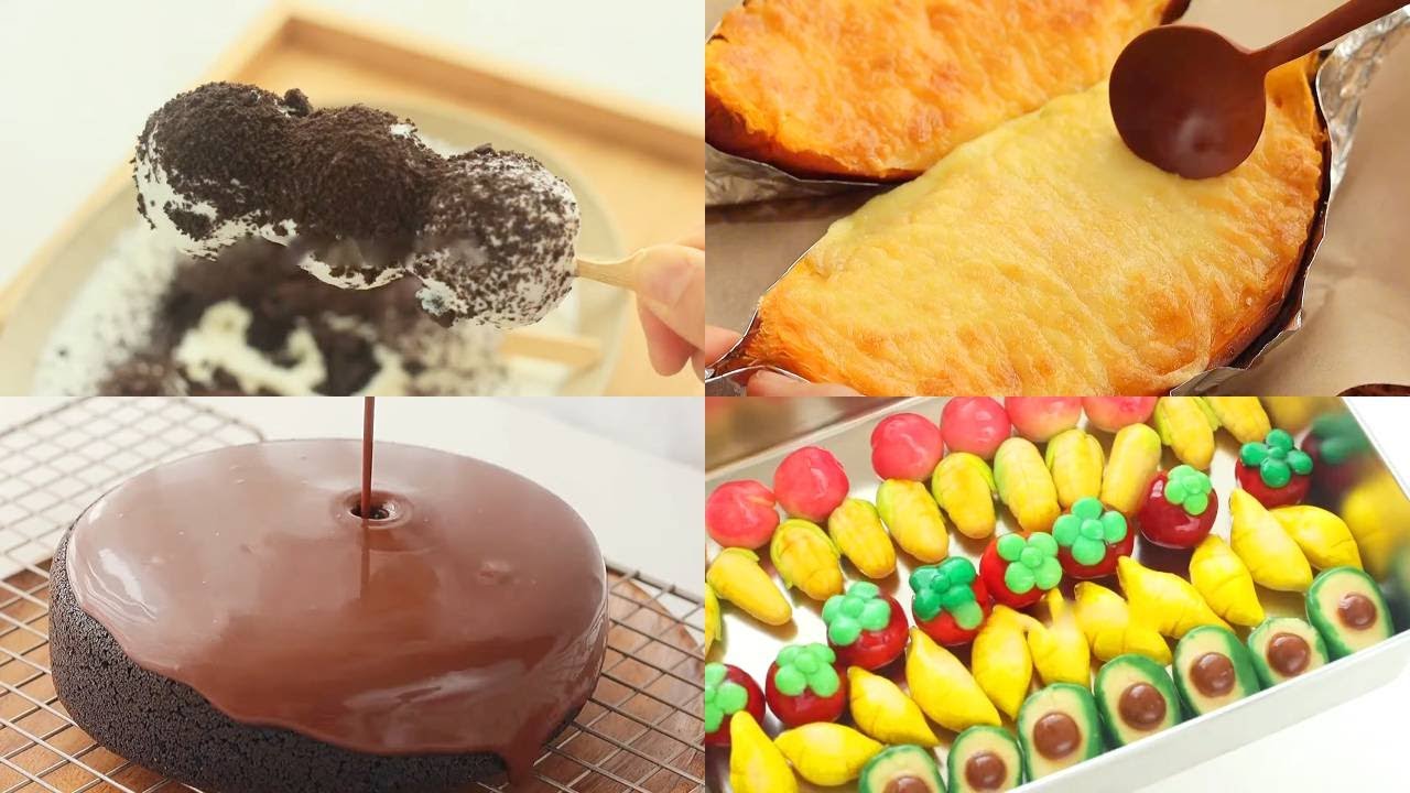 Satisfying Relaxing Video|Oreo Chocolate Cake Recipe|Asmr|Tiktok