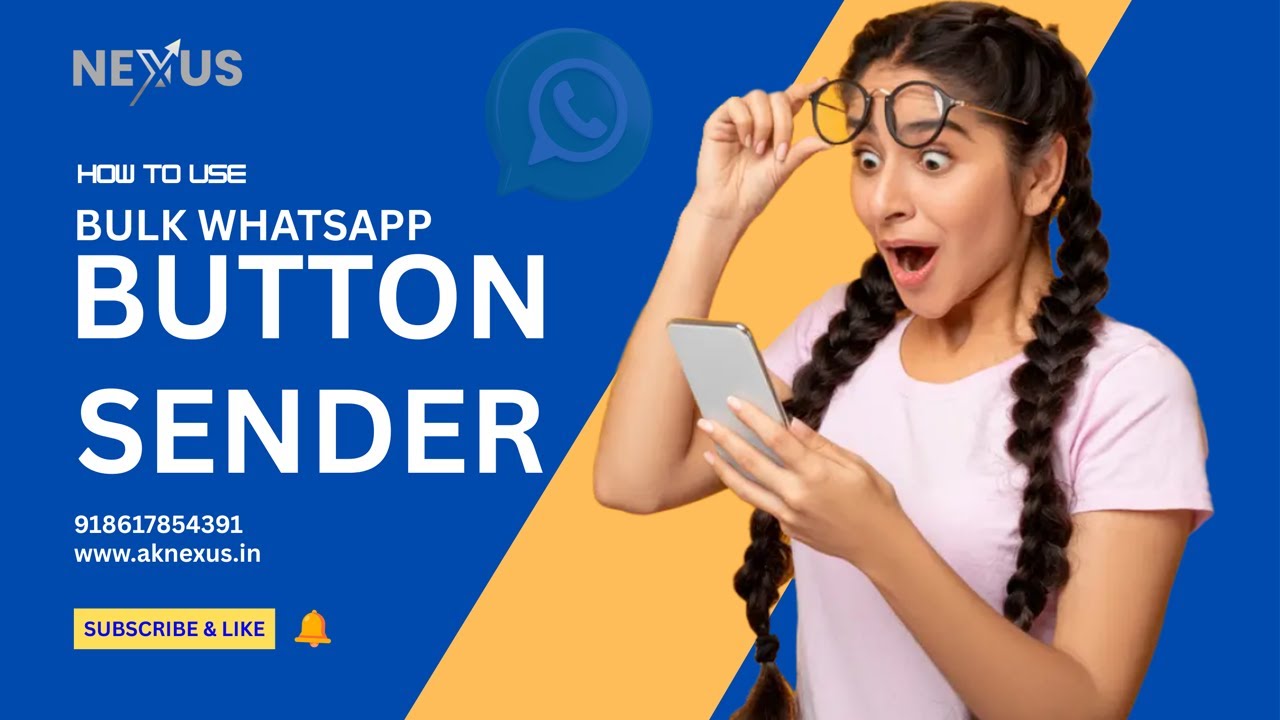 Button Sender Bulk WhatsApp Marketing | Button Sender Software | Button Sender New Version