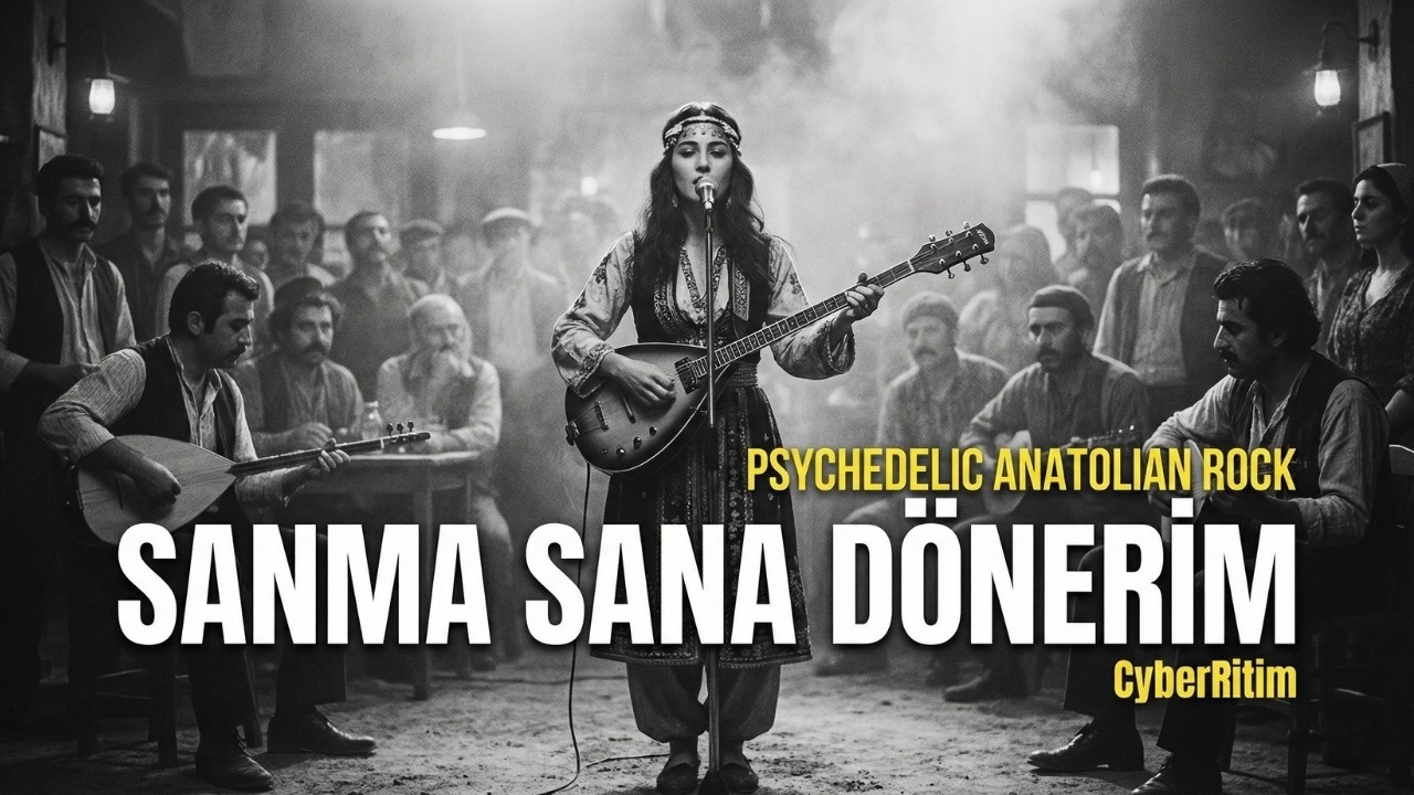 Sanma Sana Dönerim | 70s Anatolian Psychedelic Rock | CyberRitim