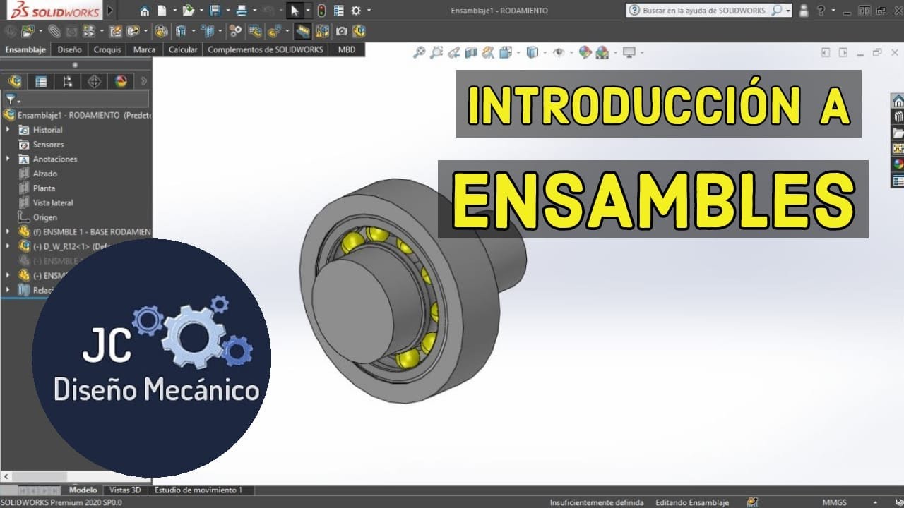 INTRODUCCIÓN A ENSAMBLES EN #SOLIDWORKS