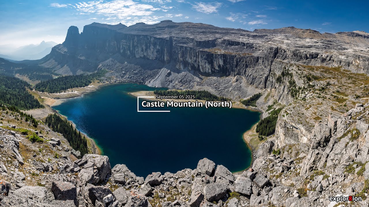 🏔️ Замковая гора (Банф) | Осыпи, голубые скалы и, наконец, настоящая вершина