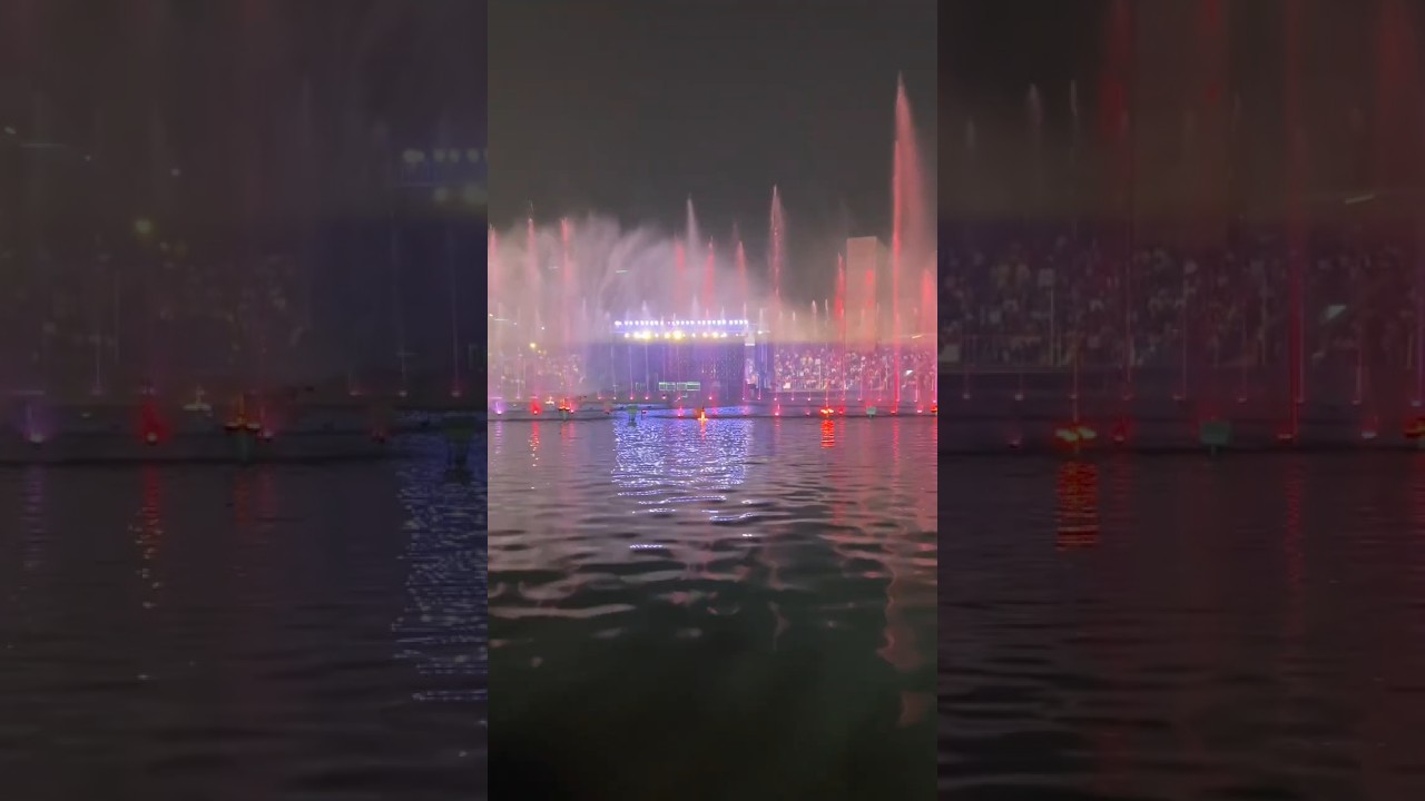 Night Autumn Water Square 