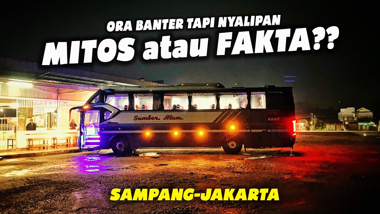 Jarang-Jarang Nih di YouTube Naik Dari Sini. Sensasi Naik Bus SUMBER ALAM