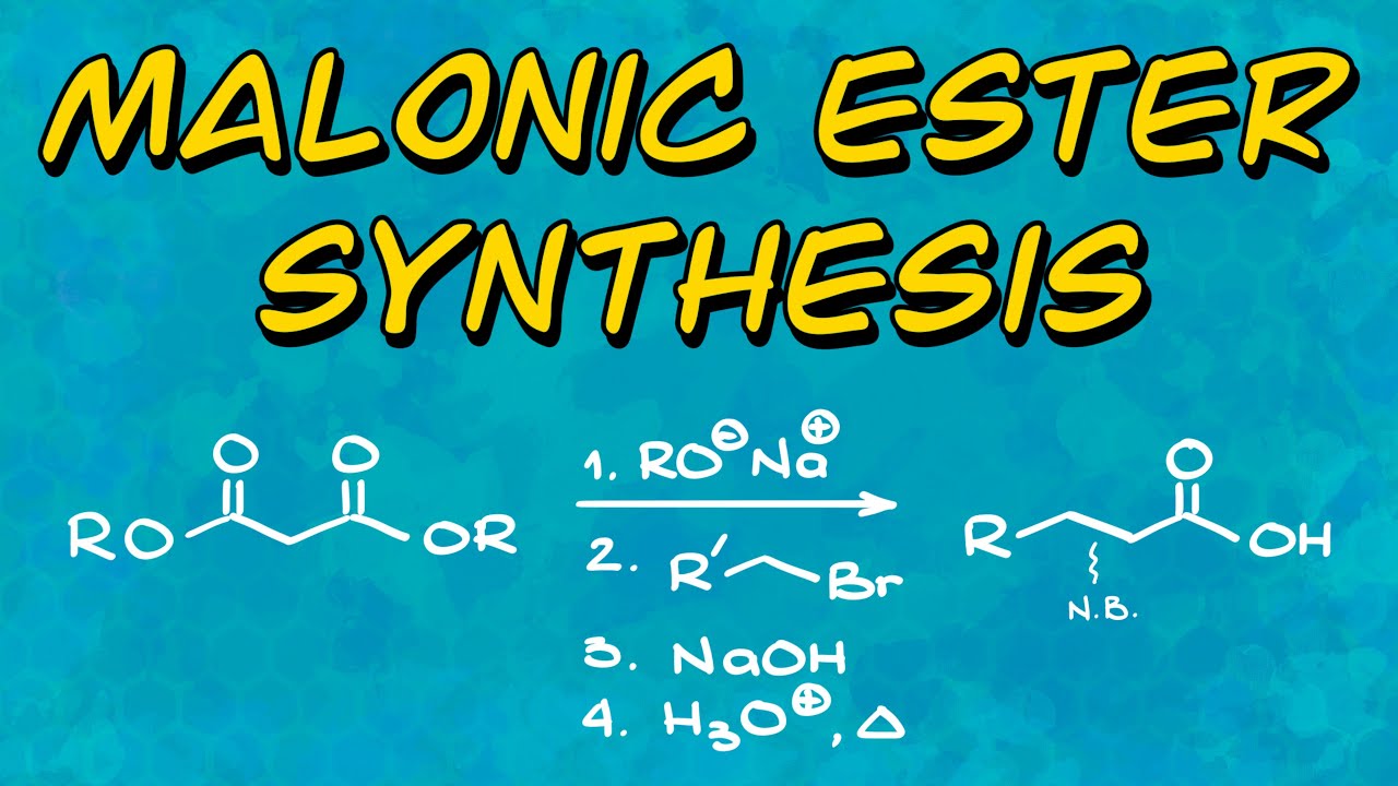 Malonic Ester Synthesis
