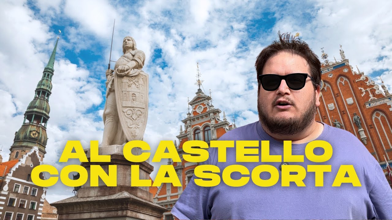 Visita ESCLUSIVA al CASTELLO di RIGA e alla CASA DELLE TESTE NERE 🇱🇻 (SUB ENG)