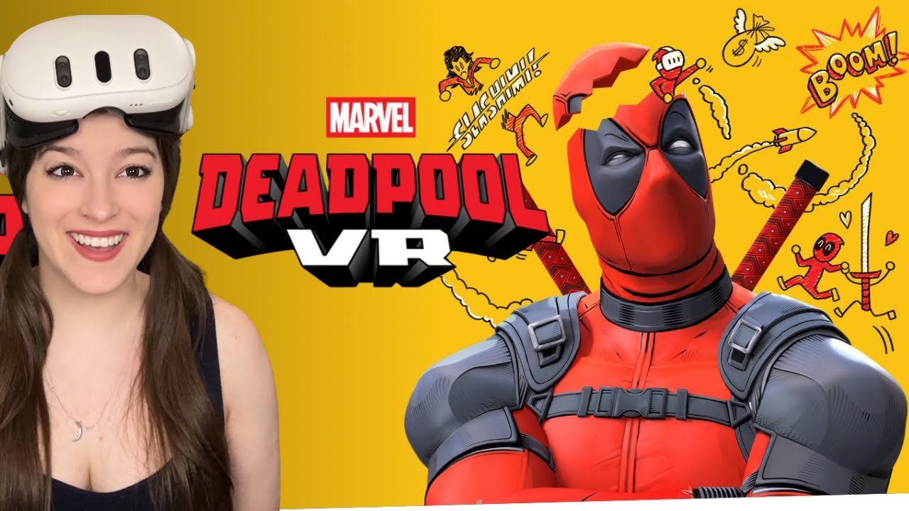 Игровой процесс Marvel's Deadpool VR: Поехали!