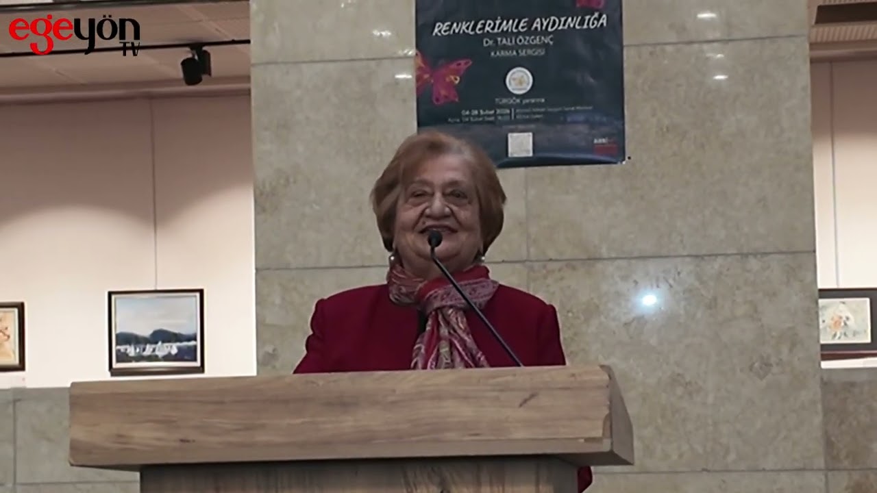 İzmir’in Şef Tali’sinden anlamlı miras: “Renklerimle Aydınlığa” Sergisi sanatla iyiliği buluşturuyor