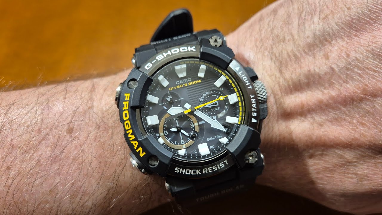 Casio G-Shock GWF-A1000-1AJF FROGMAN - unboxing, recenzja, przymiarka I porównanie [PL]
