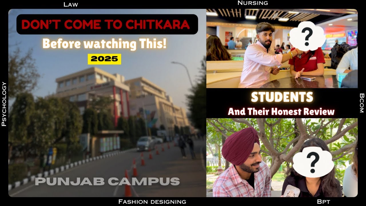 STUDENTS & THEIR HONESH REVIEWS |PART 2|WORTH IT OR NOT |CHITKARA UNIVERSITY PUNJAB 2025