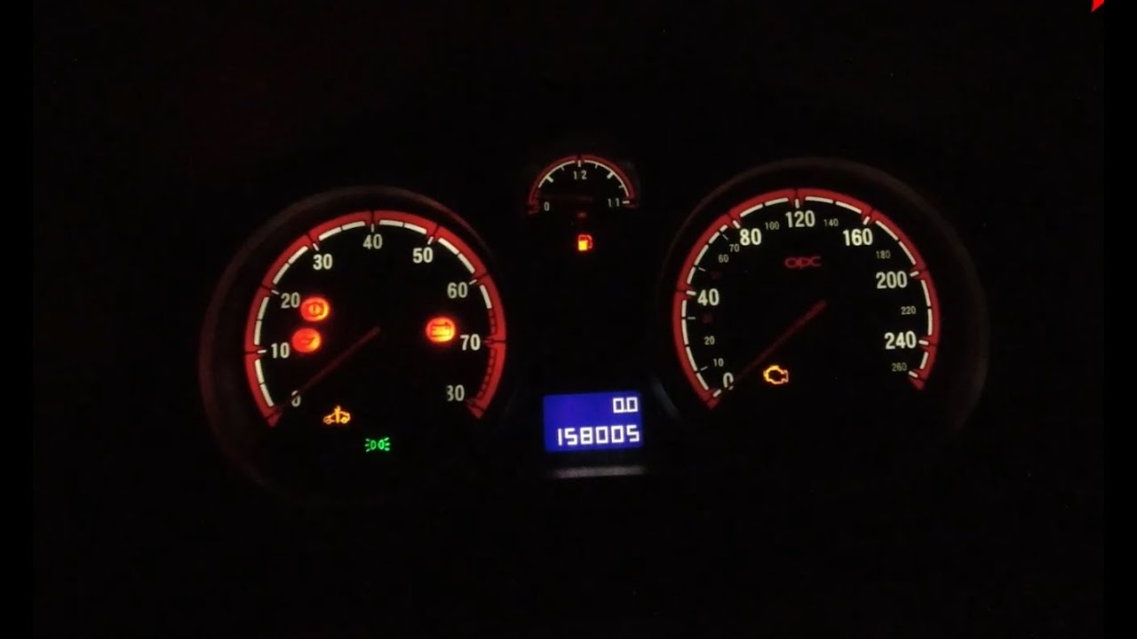 Opel ASTRA H - Gösterge Led Değişimi #OPEL #ASTRA #LED