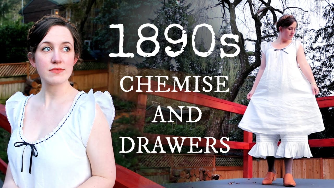 Stress Sewing Victorian Underwear (before my audiobook ends)