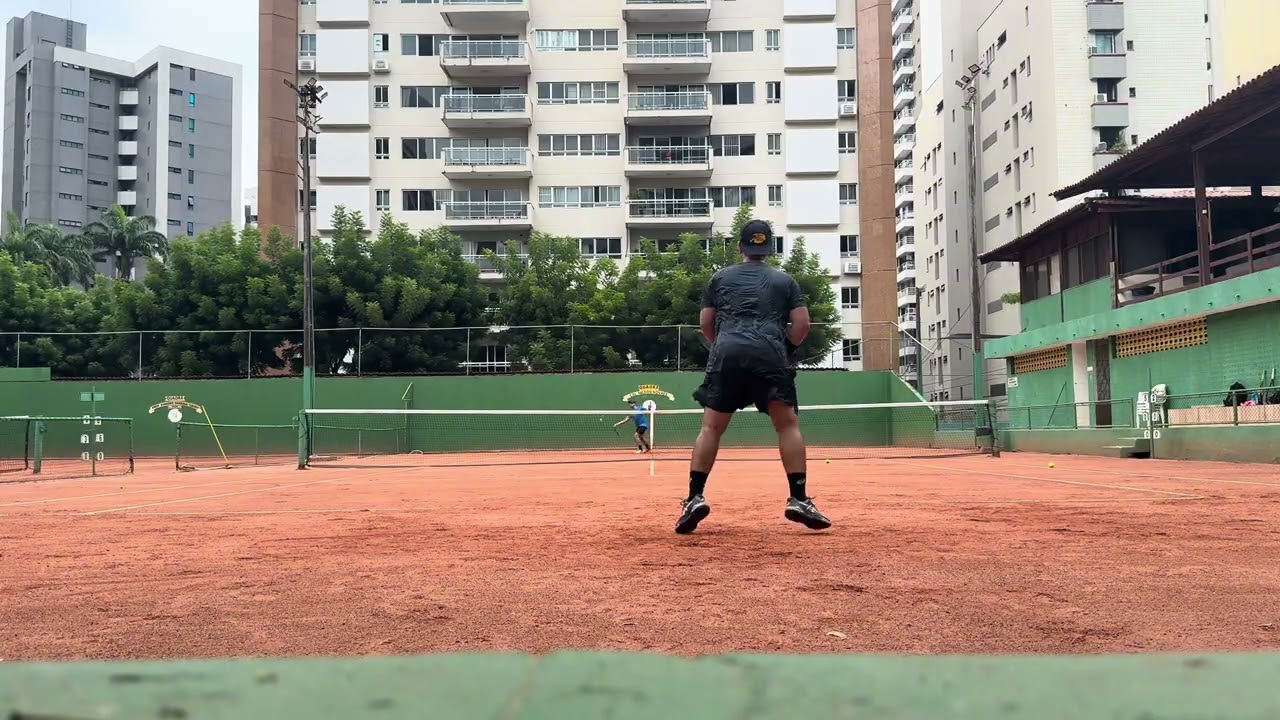Highlights do treino. Tentando ajustar o Forehand. Evoluindo sempre.