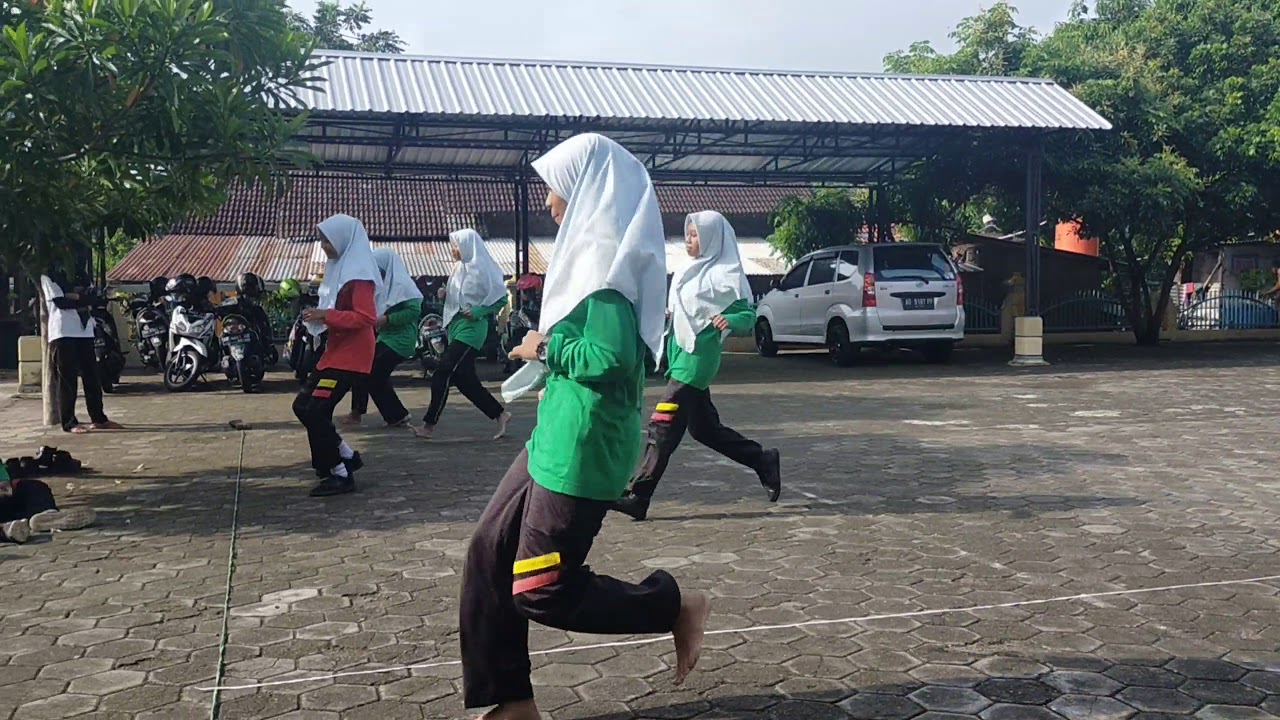 Tes Lari Multistage bersama 9D MTs Negeri 4 Wonogiri Nguntoronadi 2020