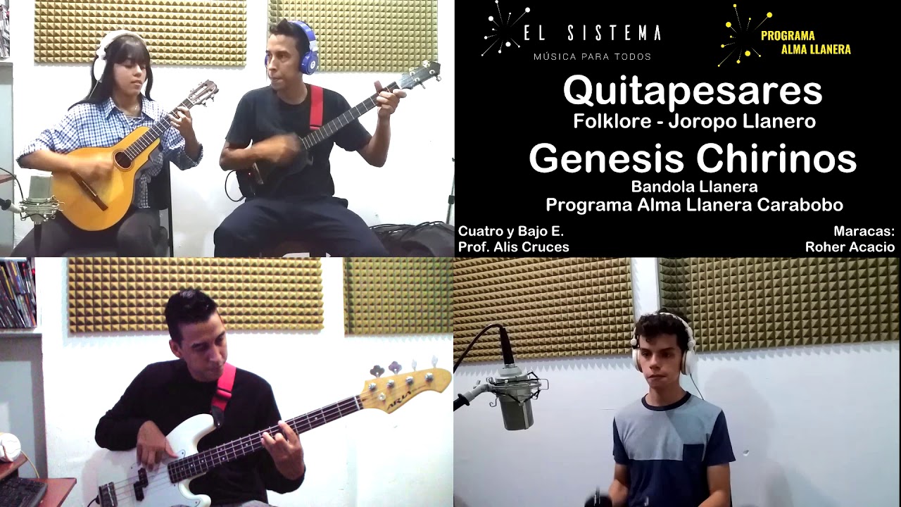 Quitapesares. Genesis Chirinos Bandola Llanera