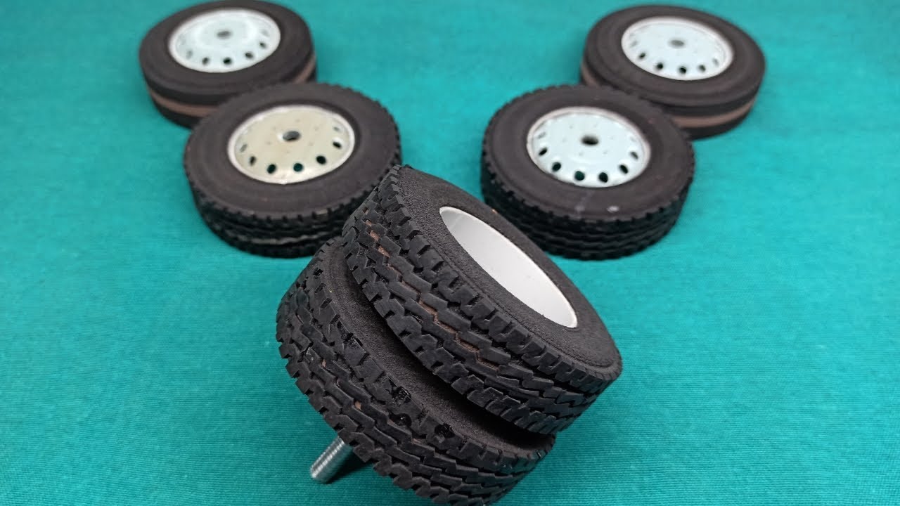 How to Make Rubber Tires for RC Truck