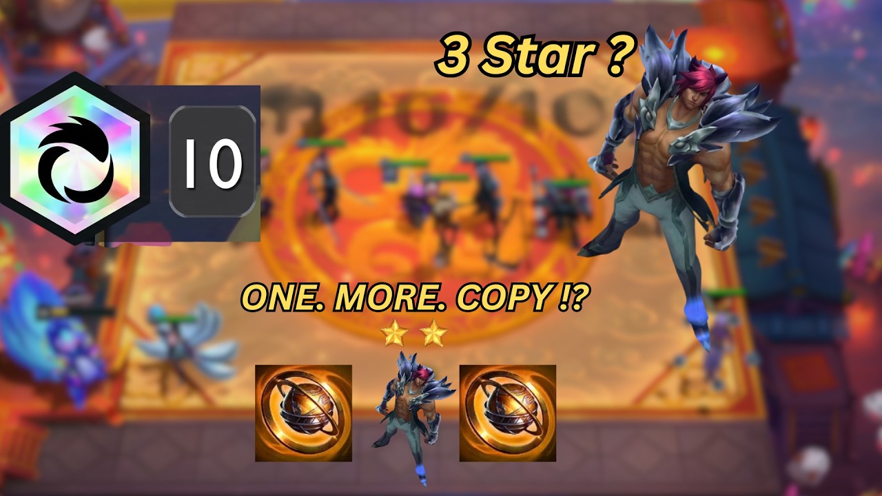 2⭐ SETT ON BENCH... 2 DUPS... NO 3⭐ ?!  (10 Ionia) | TFT Set 16