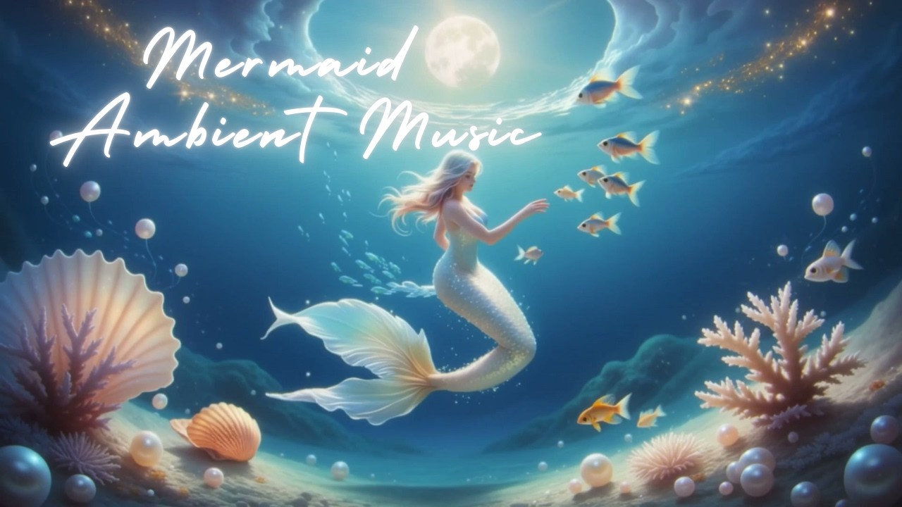 Seashell Dreams 🐚 Gentle Mermaid Ambient Music to Soothe Your Mind & Drift Away