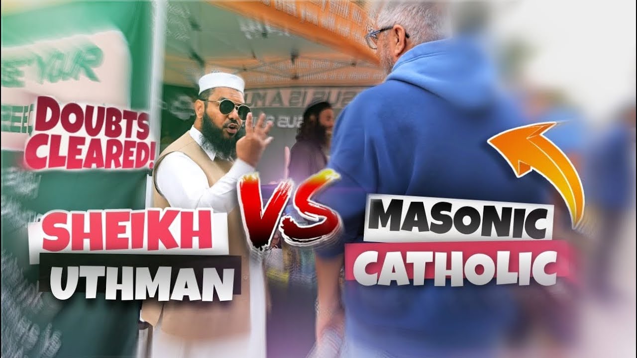 WILL HE ACCEPT ISLAM? | SHEIKH UTHMAN VS MASONIC CATHOLIC