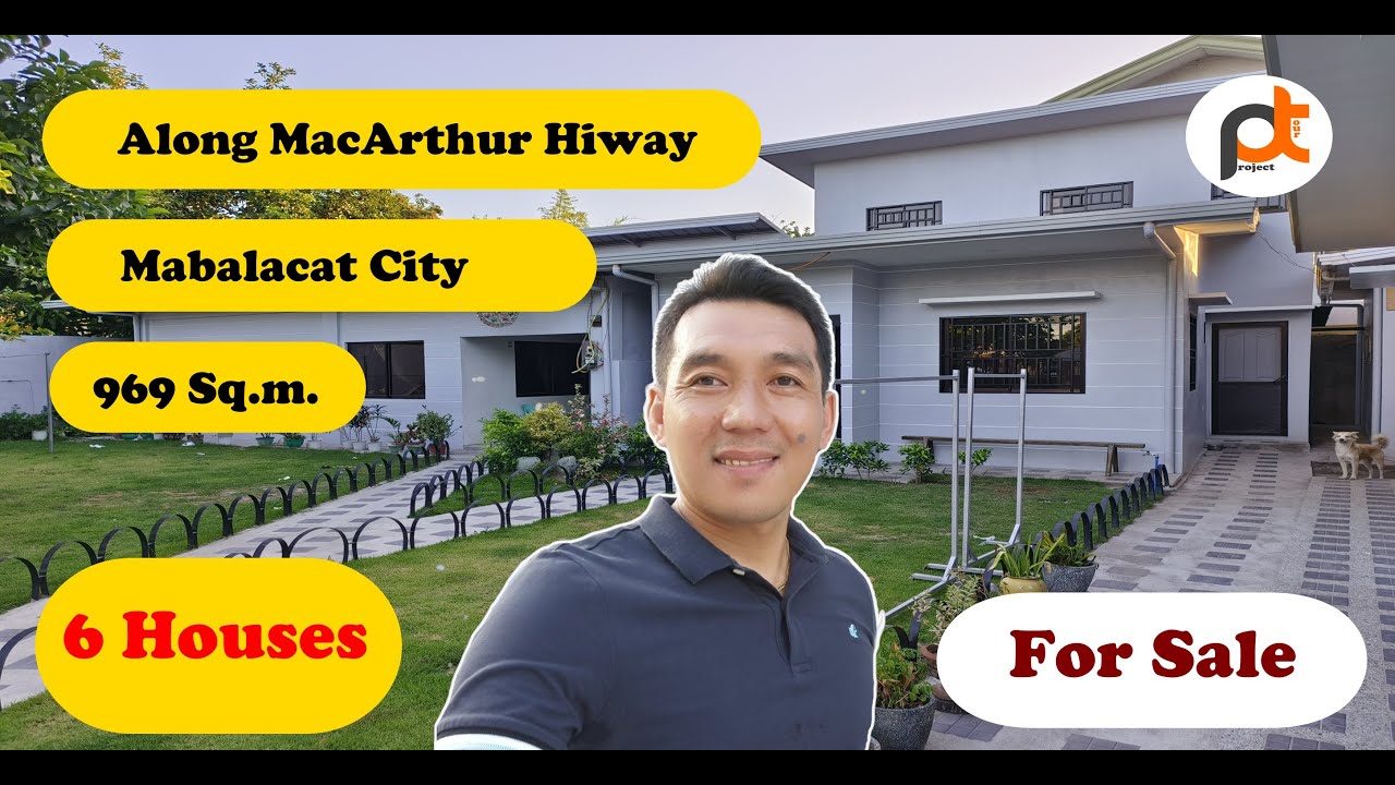 Project Tour- 969 Sq.m Along MacArthur Hiway With 6 Houses Compound