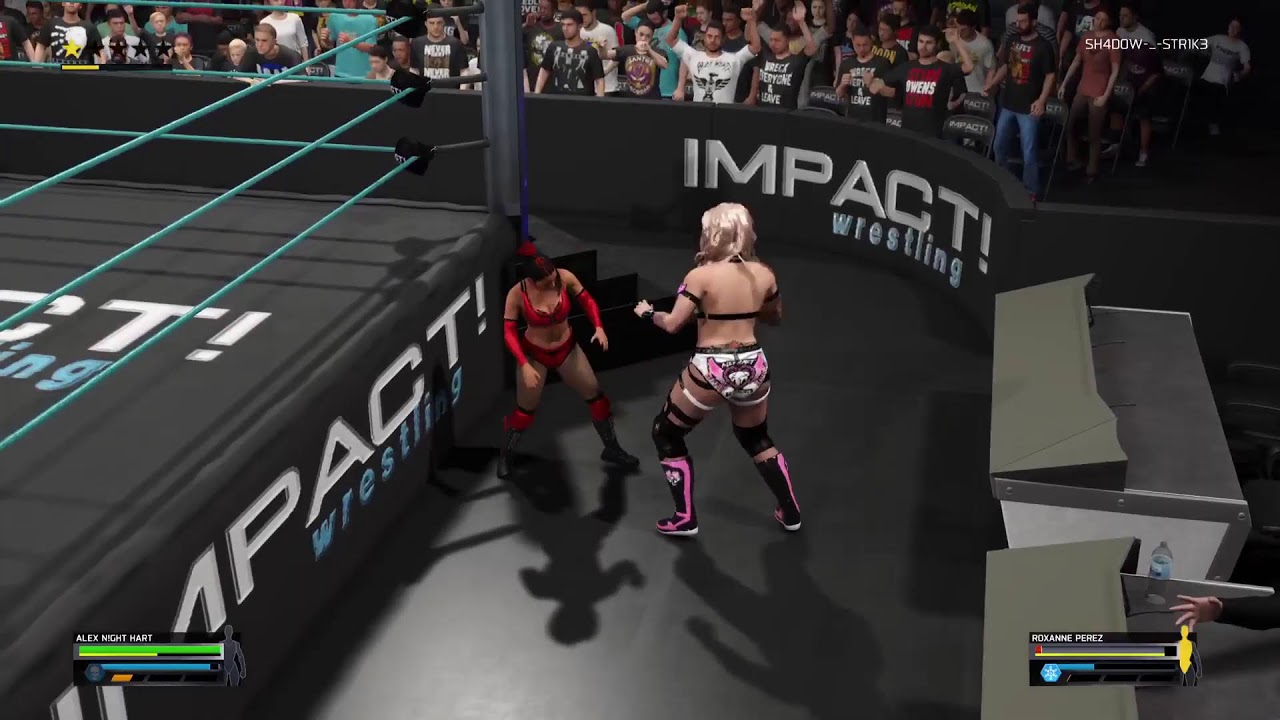 LiVE TNA Impact  Alex vs perez