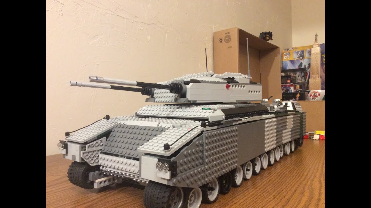 Landkruezer P1000 Ratte (Lego) updated.