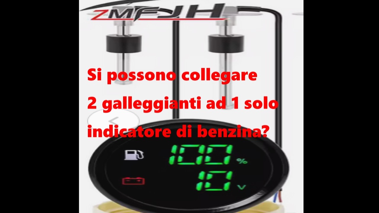 Si possono collegare 2 galleggianti ad 1 solo indicatore del carburante?