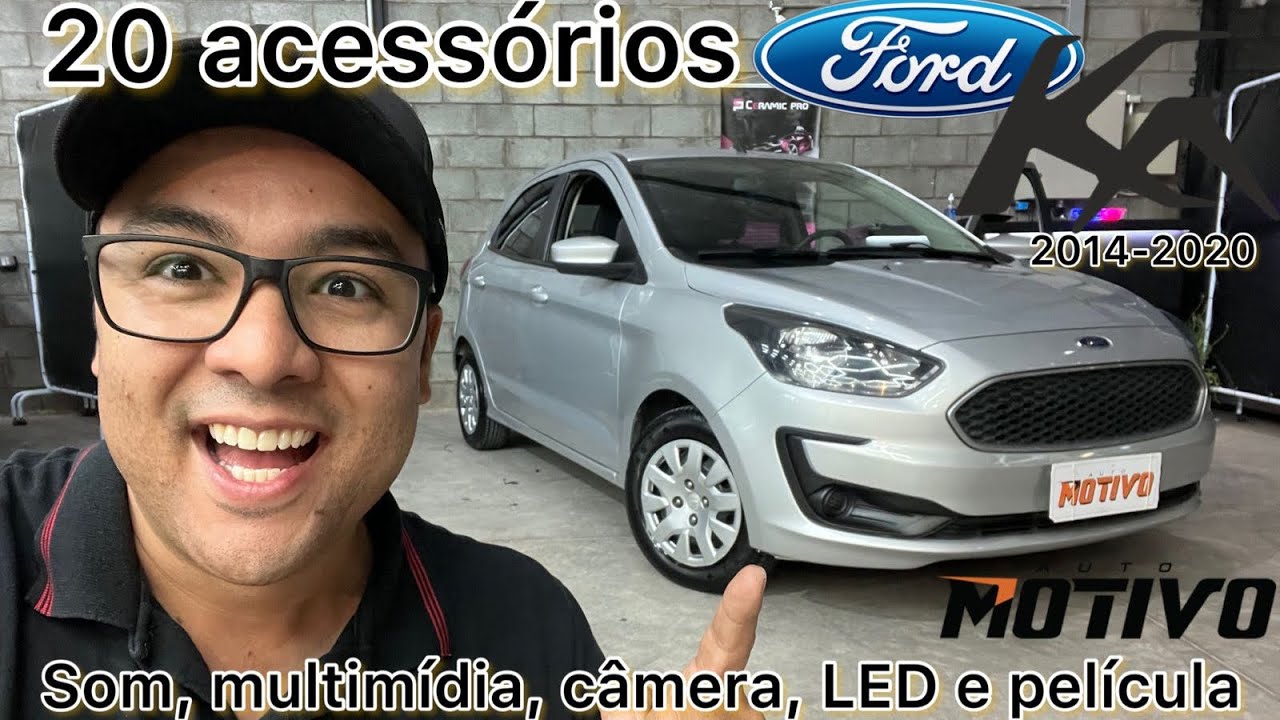 Guia de Acessórios para o Ford Ka (2014-2020): som, multimídia, LED e película!