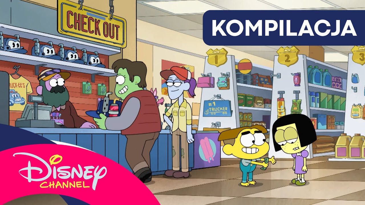 🫶 Rodzeństwo | Greenowie w wielkim mieście | Disney Channel Polska