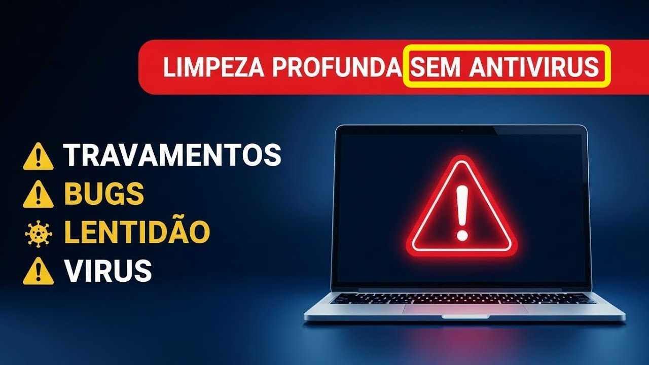 Como REMOVER virus sem ANTIVIRUS