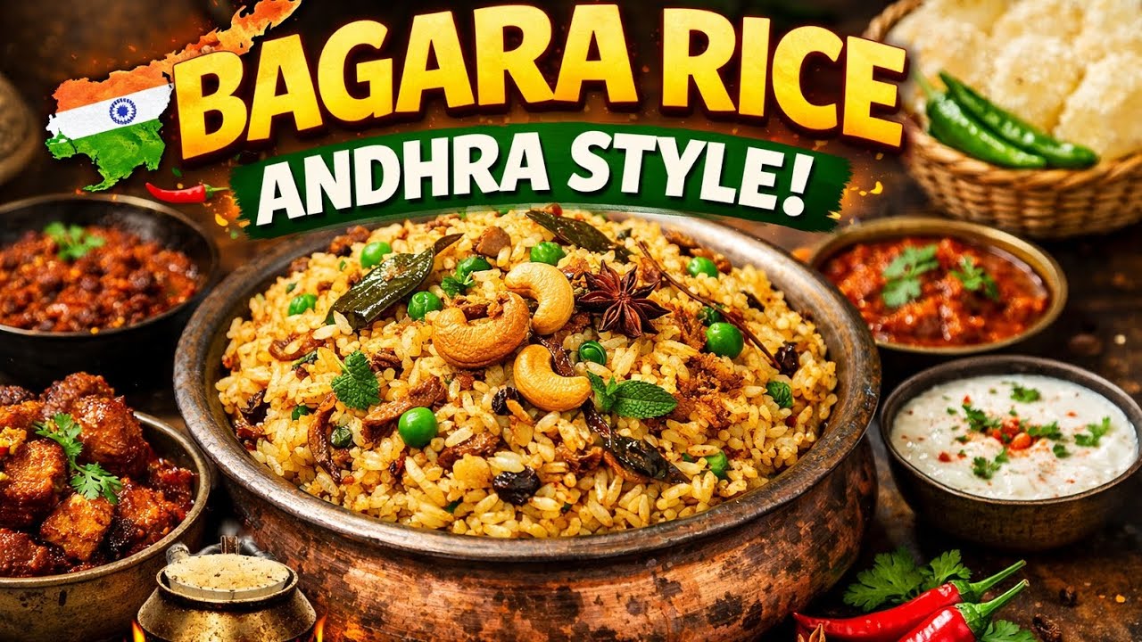 Once You Taste This Bagara Rice 🤤 Malli Malli Kavalsindhe | Andhra Style