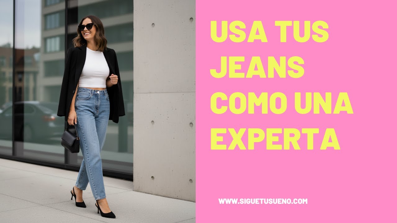 La GUIA DEFINITIVA de Tipos diferentes de JEANS de Mujer con su nombre | Tipos de jeans