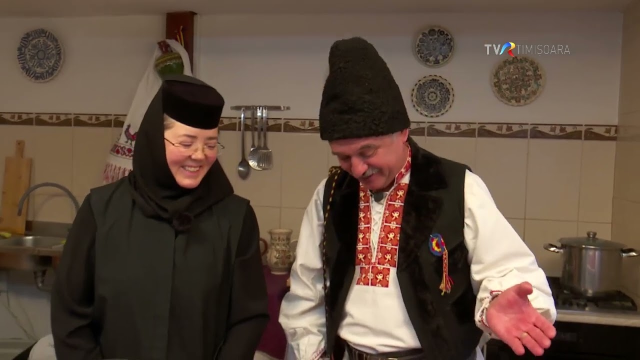 Gătim de post cu măicuța Anastasia de la mănăstirea din Poiana Mărului #SareaInBucate @TVRTM