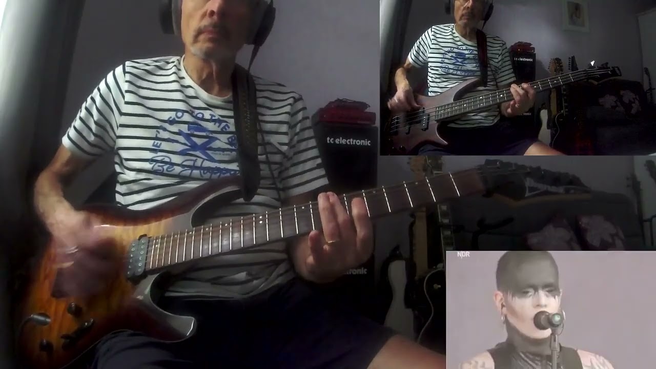 LORD OF THE LOST ** Six Feet Underground ** (Live Version) Guitar & Bass Cover