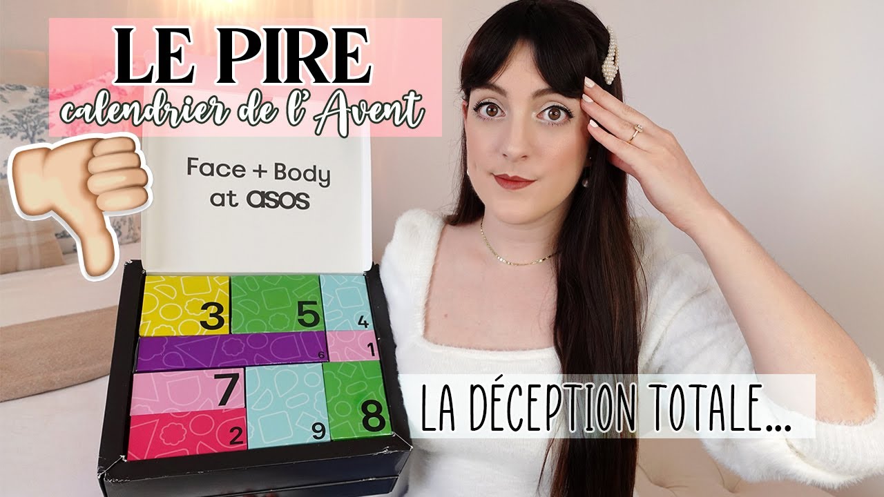 Le PIRE Calendrier de l'Avent 2023 ?! 🥴 Unboxing ASOS et tellement déçue !! 😫👎🏻| LOdoesmakeup