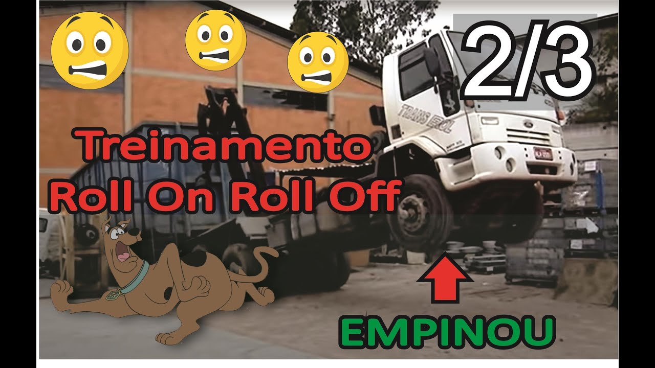 Treinamento caminhão Roll On Roll Off - Operação 2/3