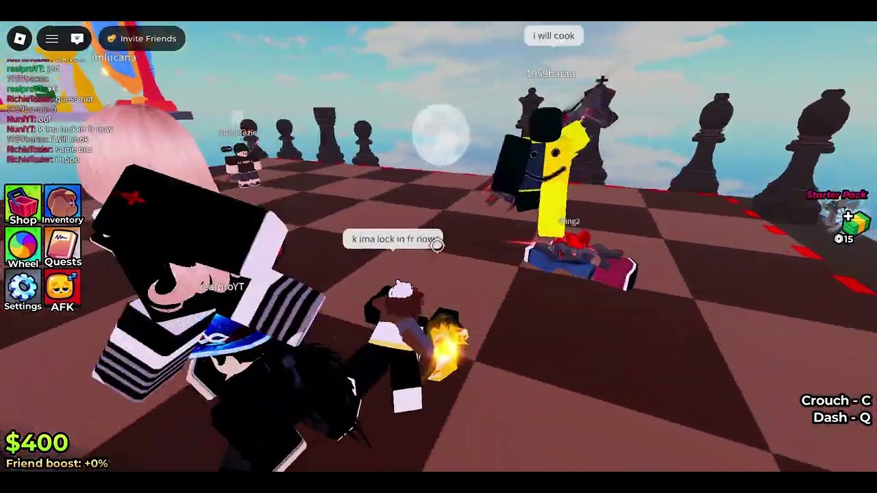 Me playing shoot or die