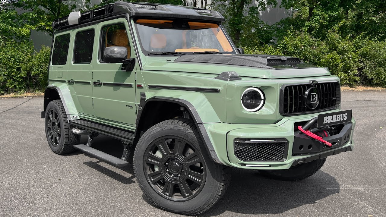 NEW 2024 Mercedes G63 4x4² BRABUS G800 +SOUND! 800HP Brutal BRABUS! Interior Exterior Review
