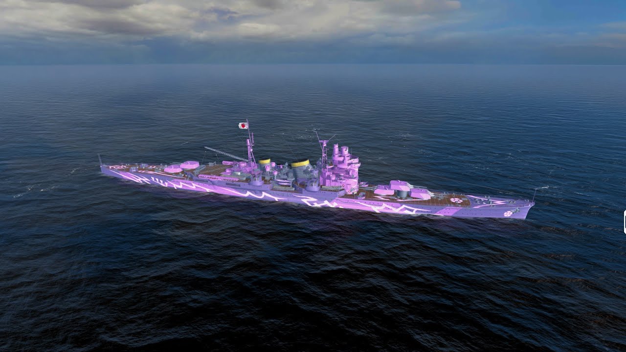 ARP Myõkõ Tier 7 🇯🇵 premium cruiser gameplay - World of Warships Blitz