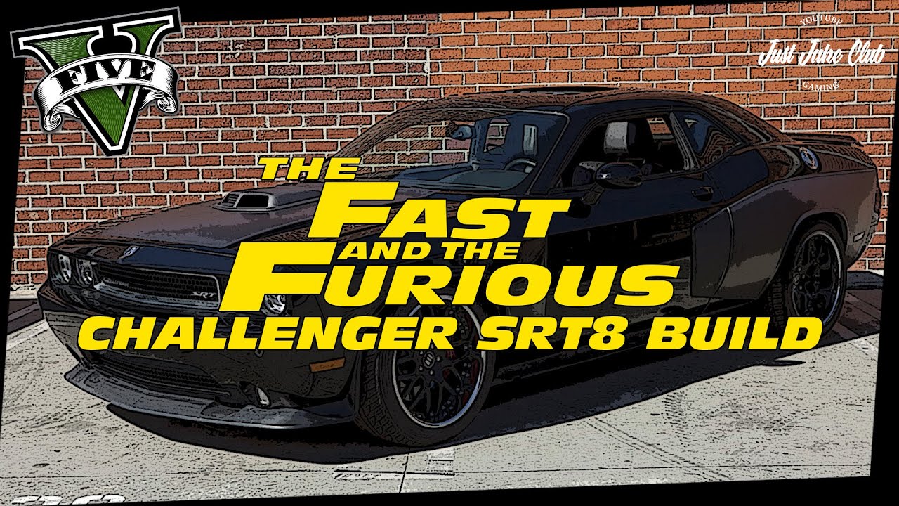 Fast Five | Dodge Challenger SRT8 | GTA V Car Build Tutorial (HELLFIRE)