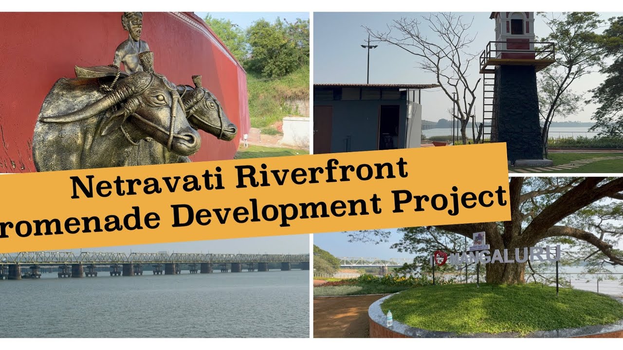 Ambitious Netravati Riverfront Promenade Development Project(@ViVAsStories1983 #mangalore #promenade