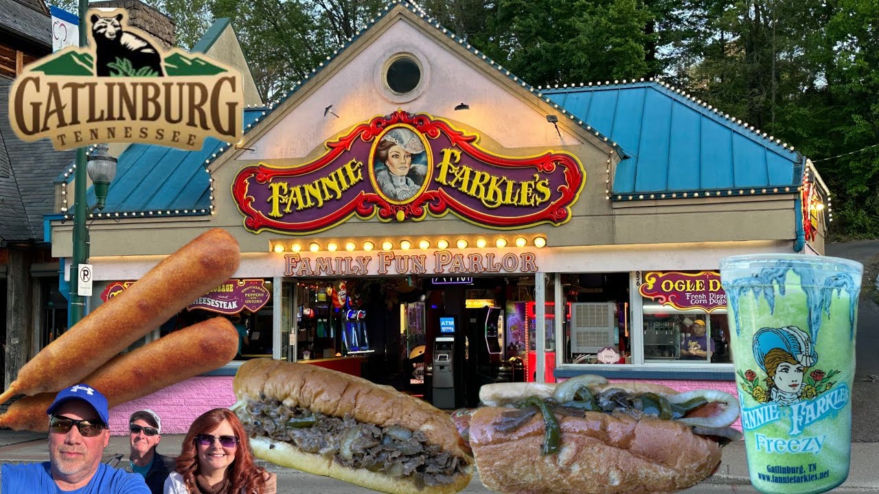 Fannie Farkles Famous Cheesesteak, Ogle Dogs & Sauage-Gatlinburg Tn