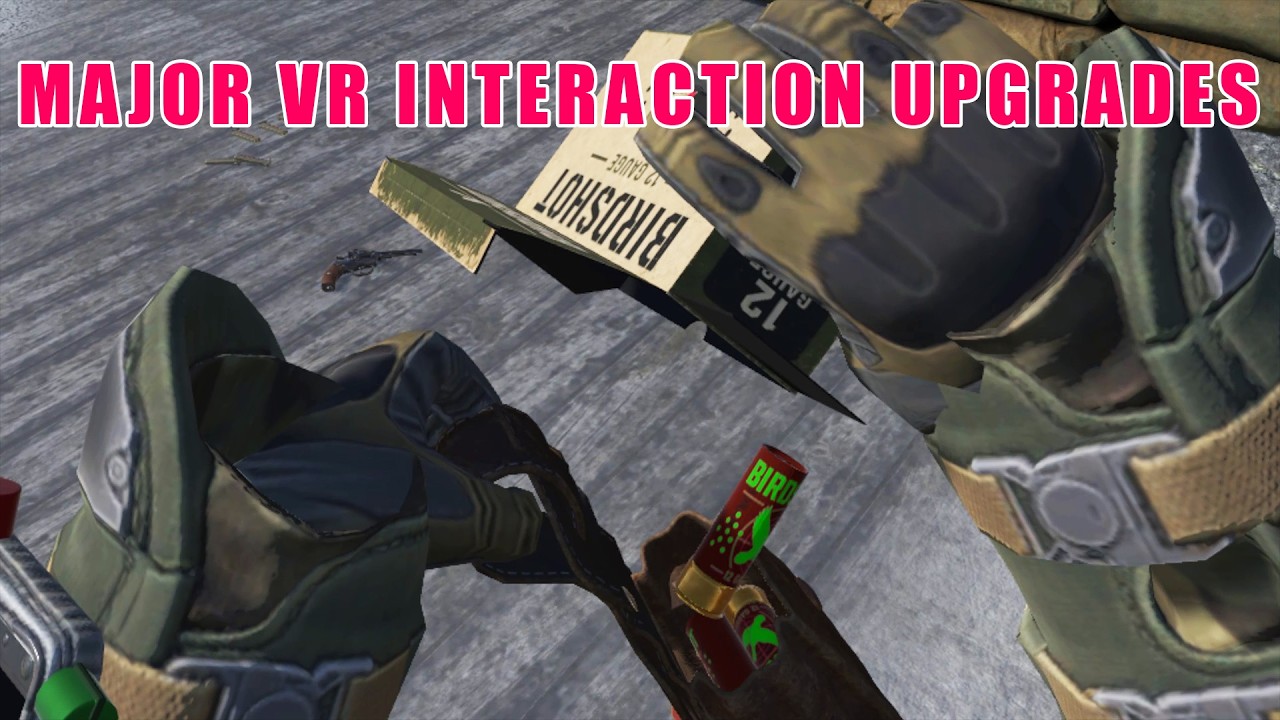 AB AETERNO Gets a Major VR Interaction Upgrade | Handpad, Inventory & Weapon pose TuningUpdates