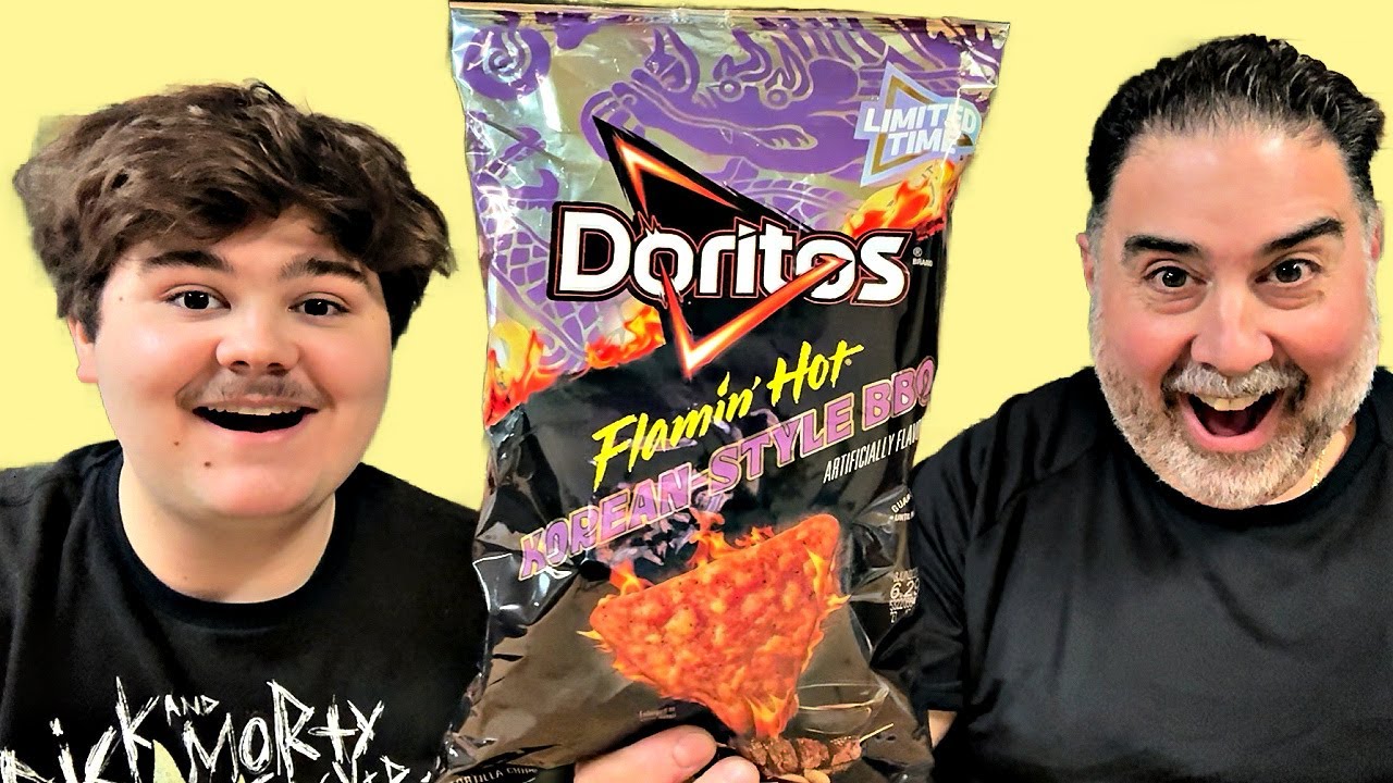 NEW Flamin&rsquo; Hot Korean-Style BBQ Doritos Review 🔥🇰🇷 (Walmart Exclusive!)