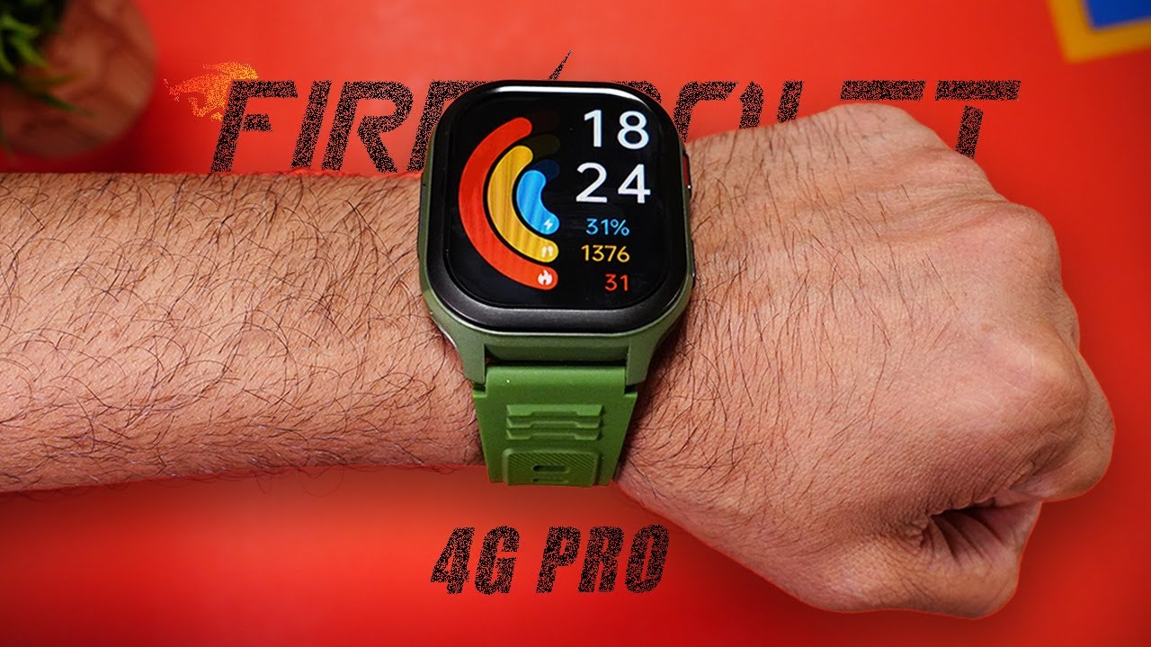 4G LTE GPS Smartwatch - Fire-Boltt 4G Pro 🔥