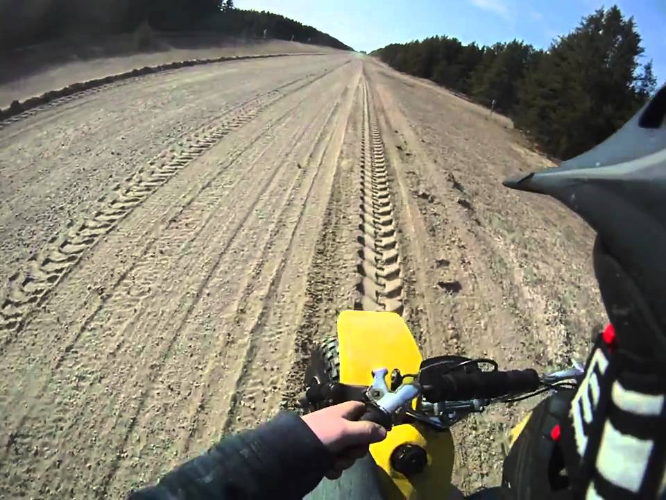 Yamaha Tri Moto Top Speed And 4th Gear Wheelies