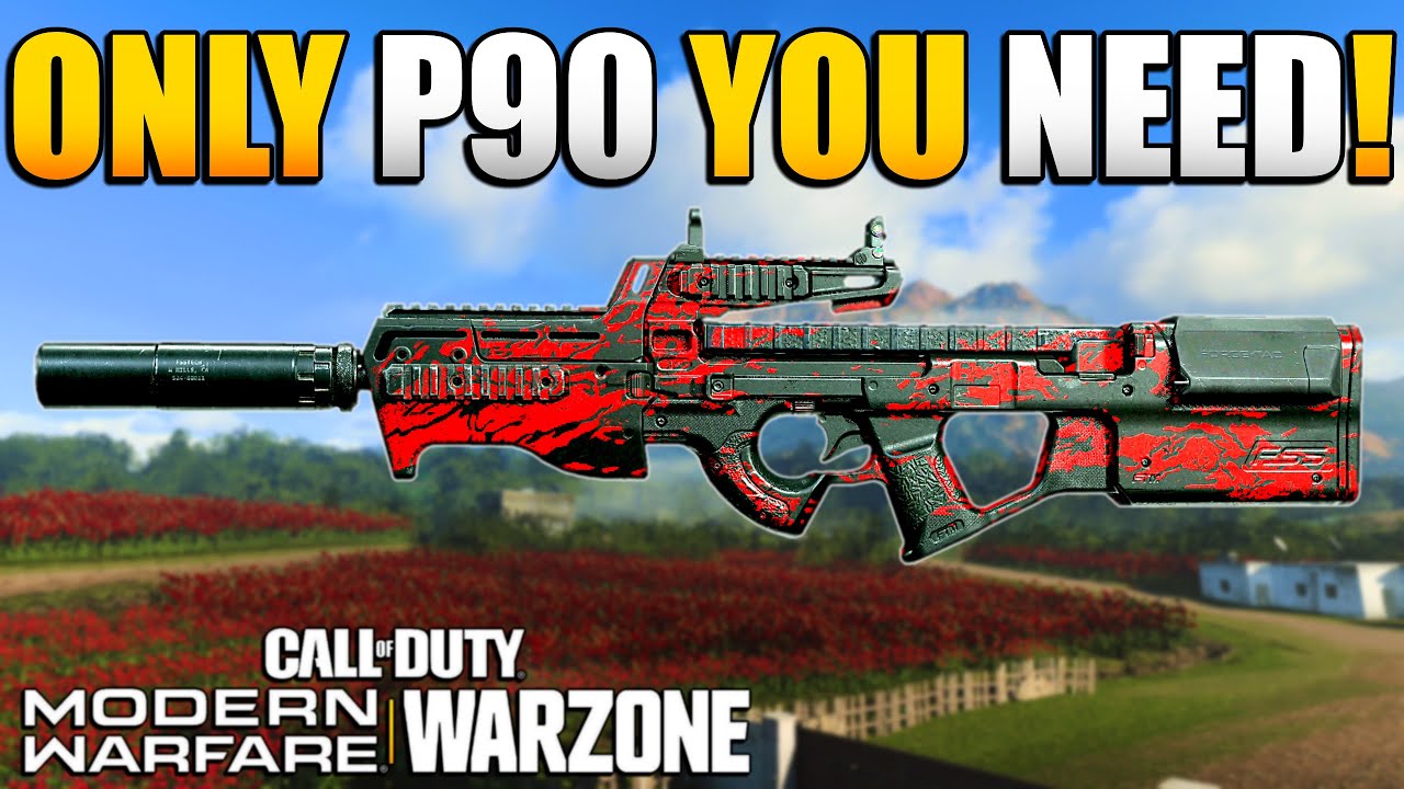 How to Make the Best Possible P90 Class Setup for WARZONE | Modern Warfare BR | JGOD